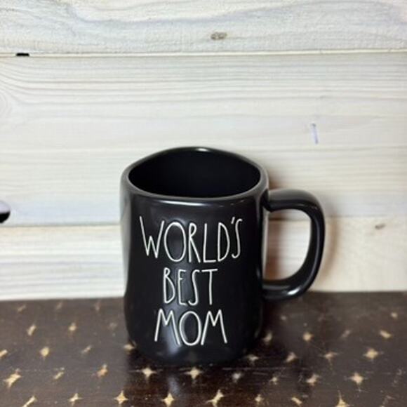 Rae Dunn World's Best Mom Mug HTF Mothers Day Gift Coffee Cup - Picture 1 of 1